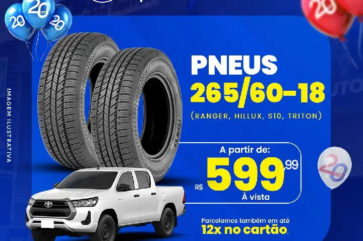 Promoção Especial - 20 anos de Imaral em Buritis